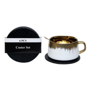 Leahther Coaster Set