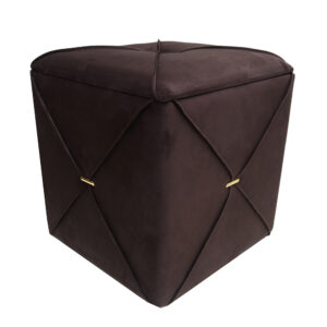 Velvet Ottomon Storage Stool