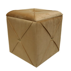 Velvet Ottomon Storage Stool