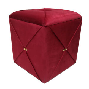 Velvet Ottomon Storage Stool